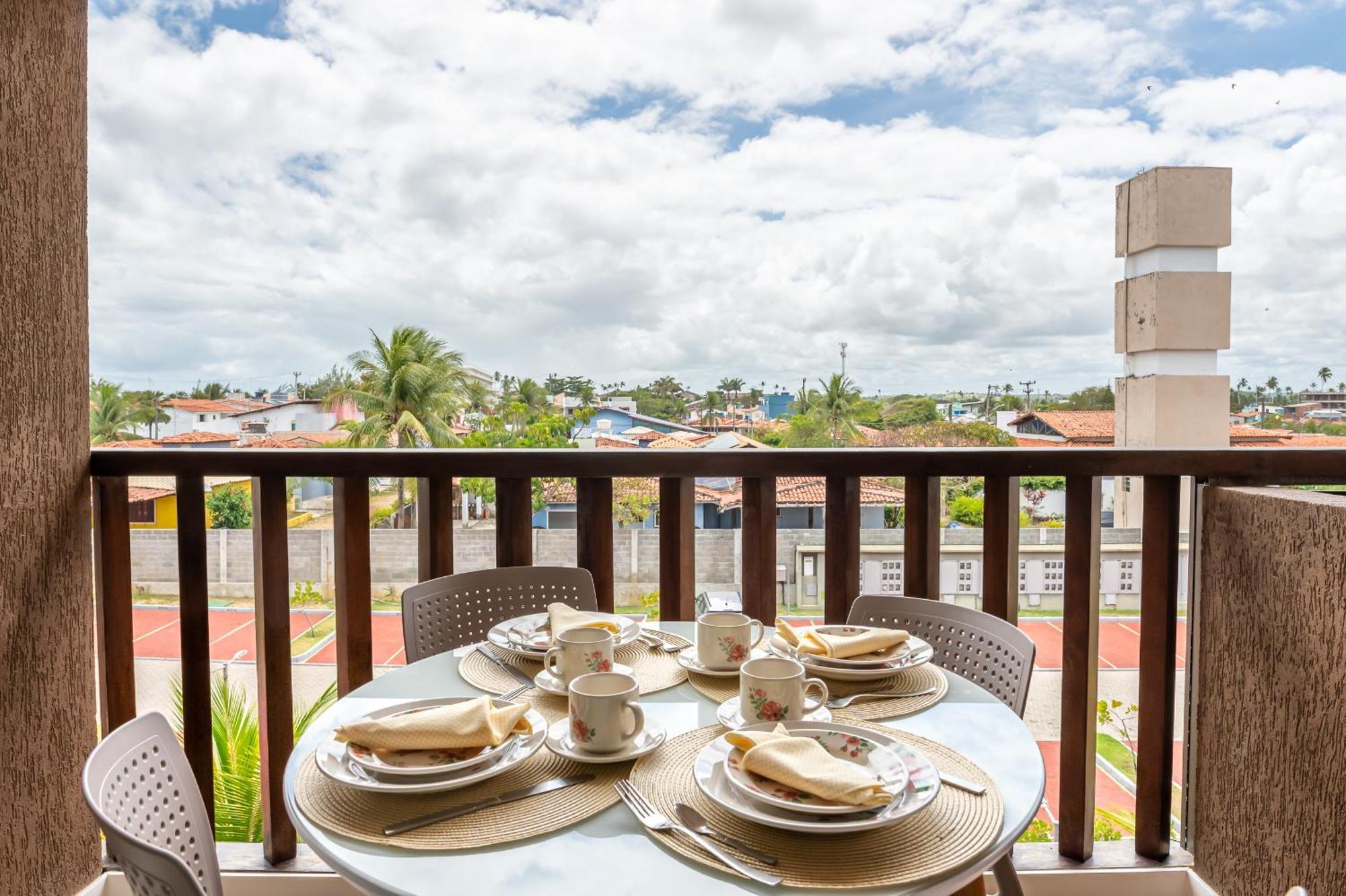 Cupe Beach Living Resort Beira Mar Porto De Galinhas Flat Luxo Sofisticado 3Qts Exterior foto