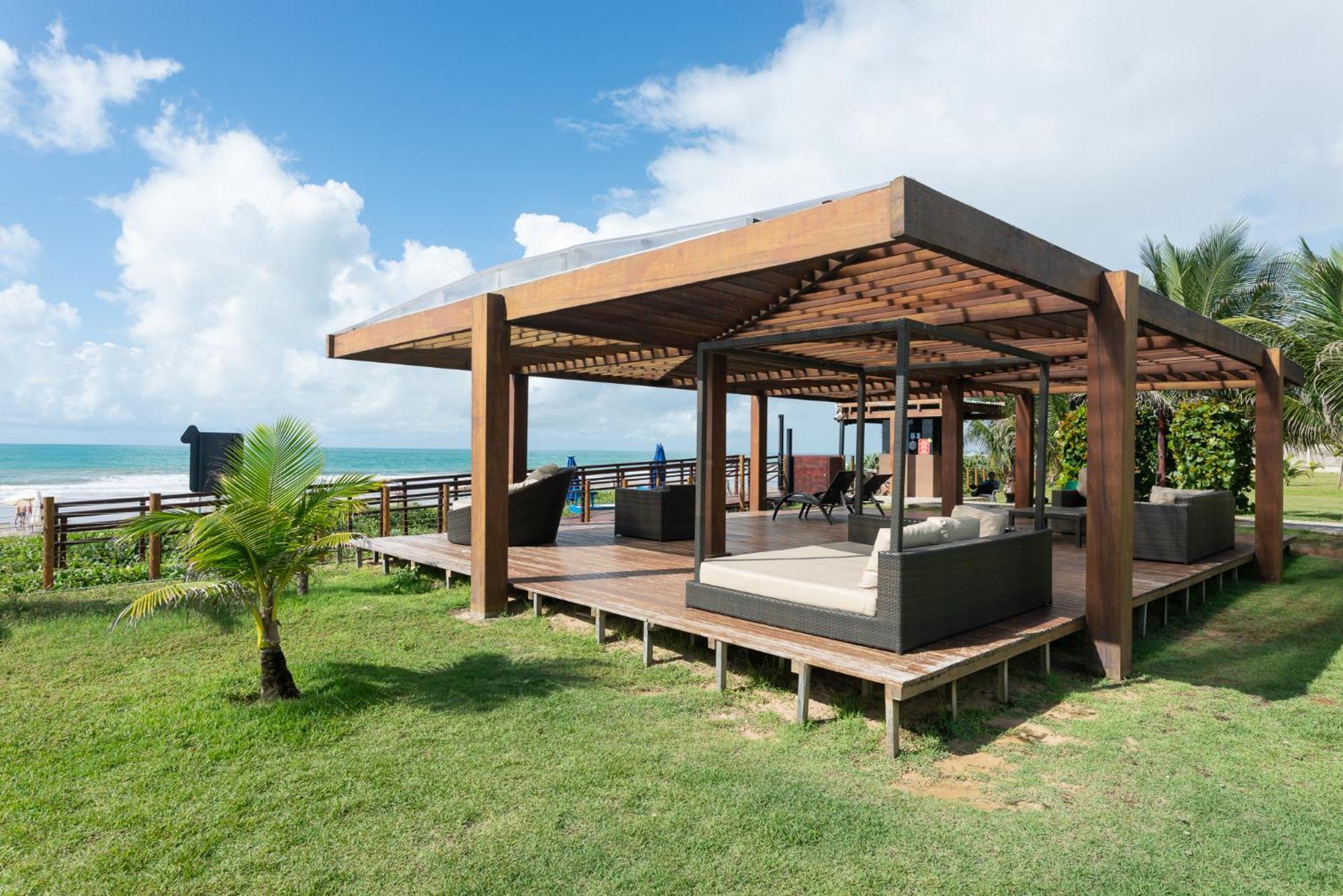 Cupe Beach Living Resort Beira Mar Porto De Galinhas Flat Luxo Sofisticado 3Qts Exterior foto