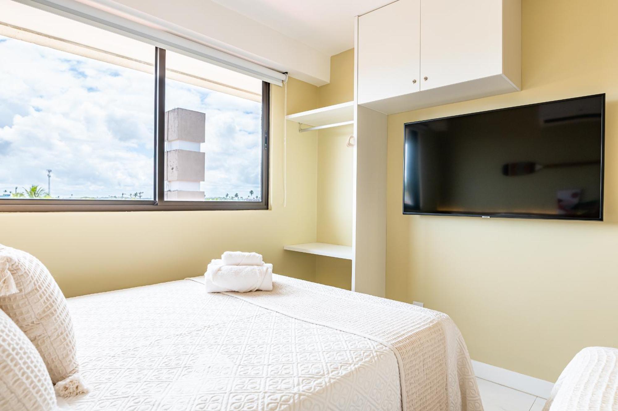 Cupe Beach Living Resort Beira Mar Porto De Galinhas Flat Luxo Sofisticado 3Qts Exterior foto