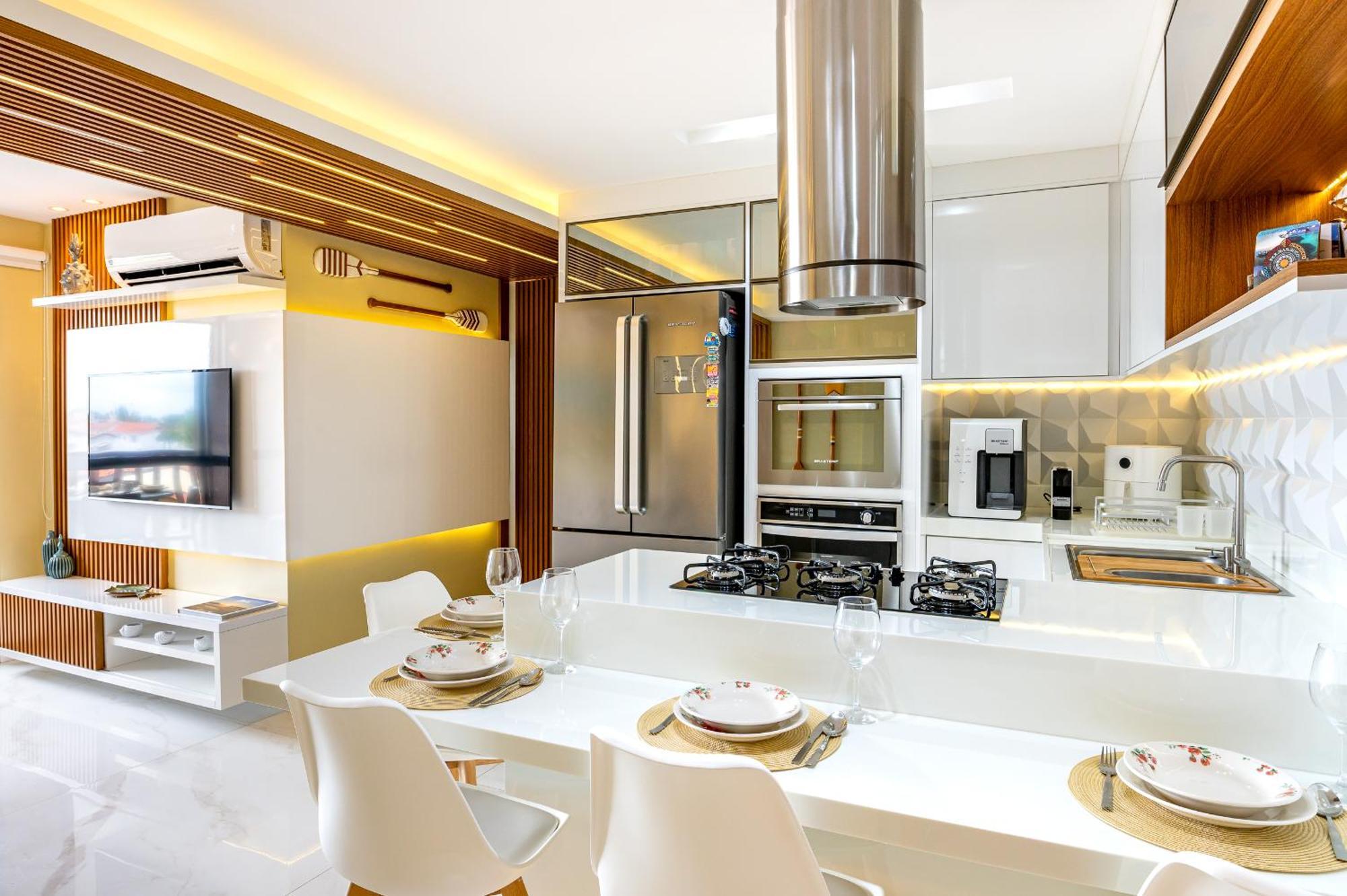 Cupe Beach Living Resort Beira Mar Porto De Galinhas Flat Luxo Sofisticado 3Qts Exterior foto