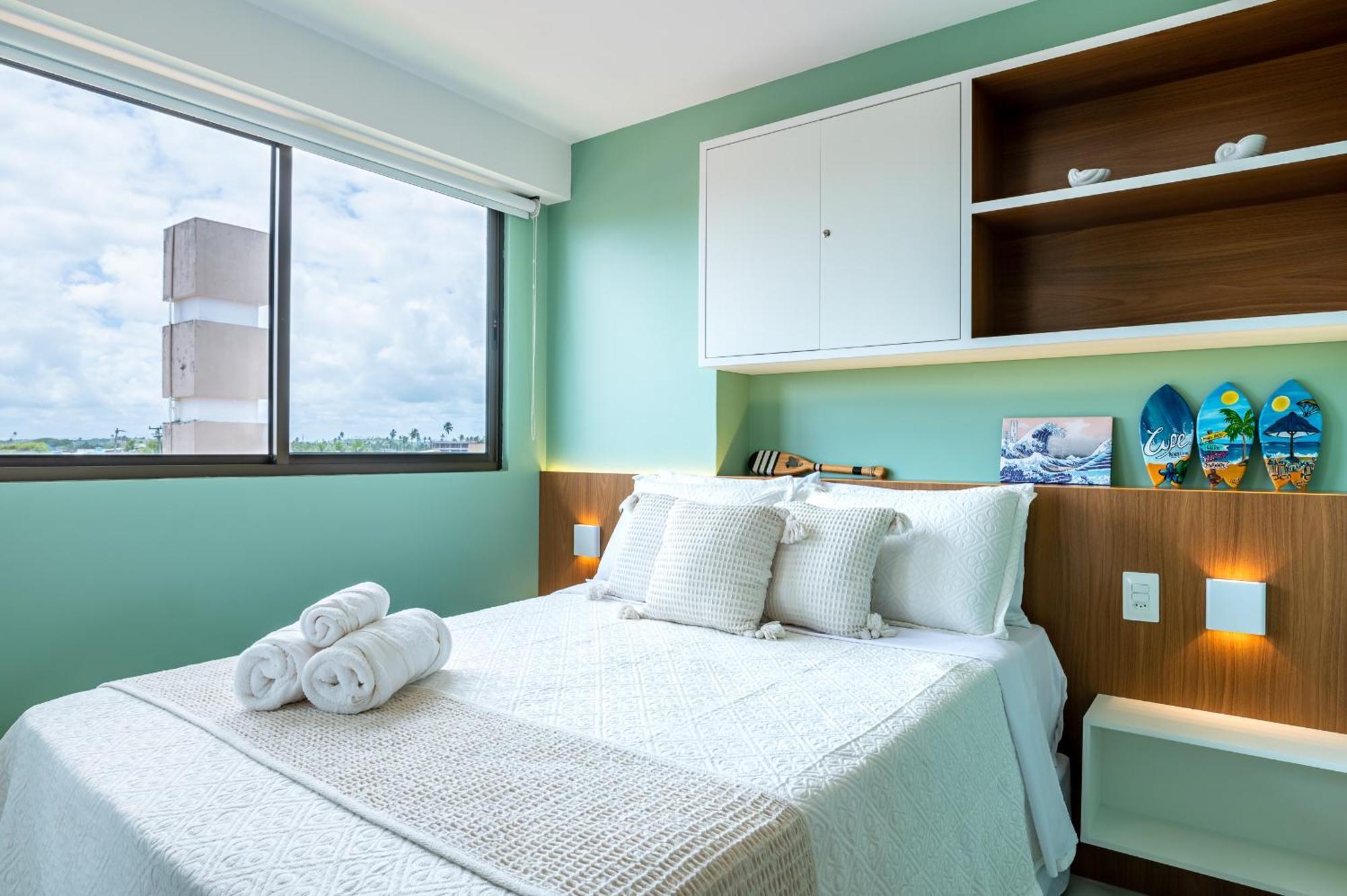 Cupe Beach Living Resort Beira Mar Porto De Galinhas Flat Luxo Sofisticado 3Qts Exterior foto